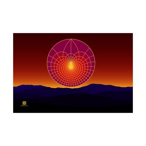 Poster: Lotus Sunset