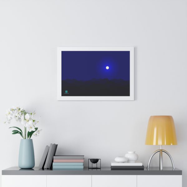 Framed Poster: Nowhere-Differentiable Moon - Image 7