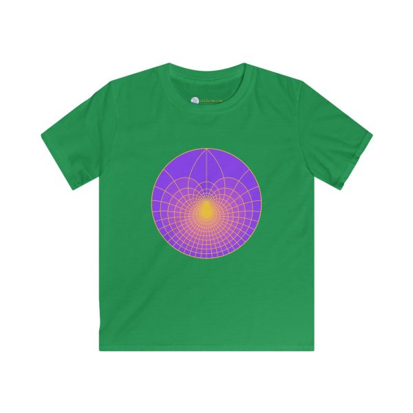 Kids Softstyle Tee: Lotus Dawn - Image 4