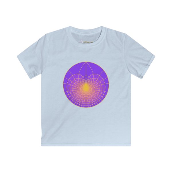 Kids Softstyle Tee: Lotus Dawn - Image 5