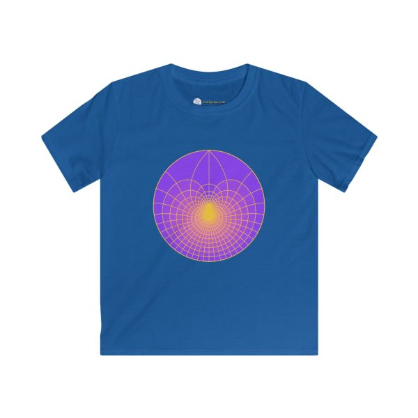 Kids Softstyle Tee: Lotus Dawn - Image 6