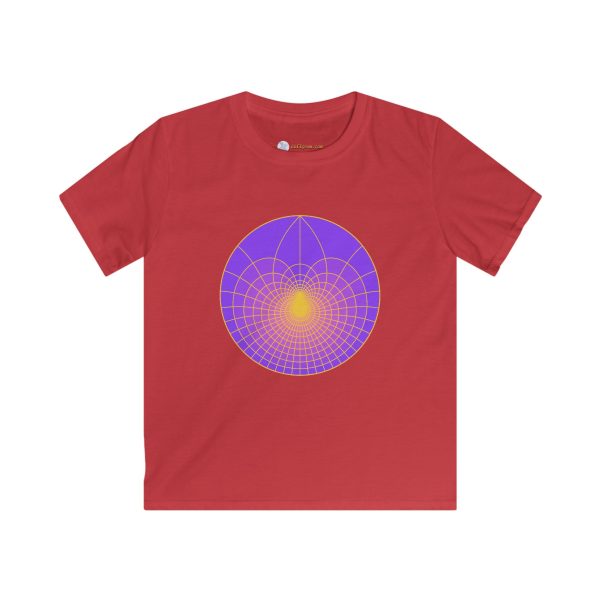 Kids Softstyle Tee: Lotus Dawn - Image 7