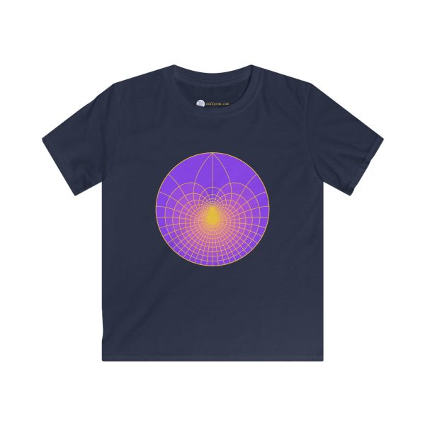 Kids Softstyle Tee: Lotus Dawn - Image 9