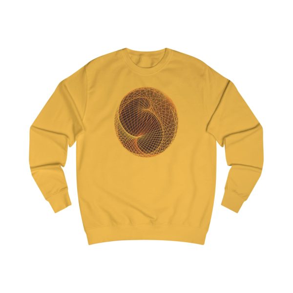 Unisex Sweatshirt: Ellipsoid Geodesics Forge - Image 2