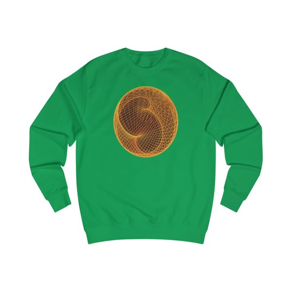 Unisex Sweatshirt: Ellipsoid Geodesics Forge - Image 3