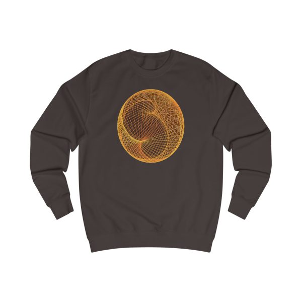 Unisex Sweatshirt: Ellipsoid Geodesics Forge - Image 6
