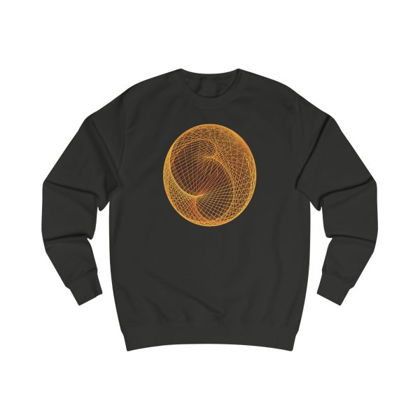 Unisex Sweatshirt: Ellipsoid Geodesics Forge - Image 7