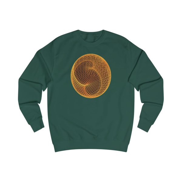 Unisex Sweatshirt: Ellipsoid Geodesics Forge - Image 8