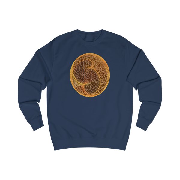 Unisex Sweatshirt: Ellipsoid Geodesics Forge - Image 10