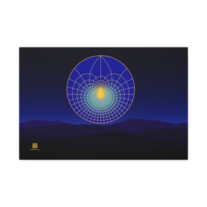 Large Canvas (1.25in): Lotus Moonlight