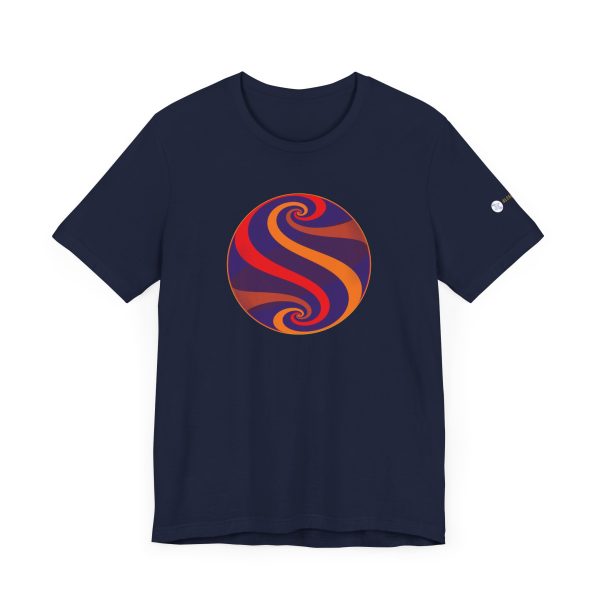Unisex Tee: Swirl Dawn - Image 9