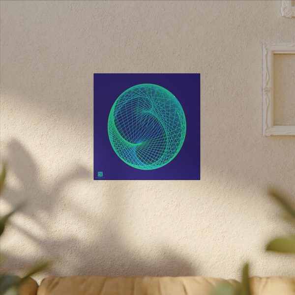 Canvas: Ellipsoid Geodesics Phosphor - Image 6