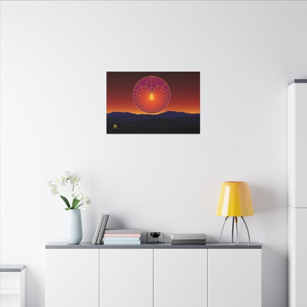 Canvas: Lotus Sunset - Image 3