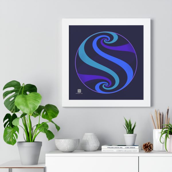 Framed Poster: Swirl Twilight - Image 4