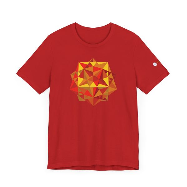 Unisex Tee: Five Cubes Autumn - Image 6