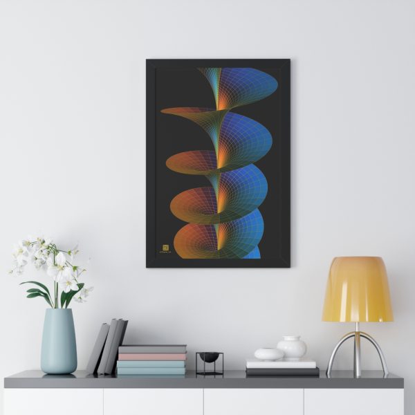Framed Poster: Logarithm Surface - Image 2