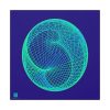 Canvas: Ellipsoid Geodesics Phosphor