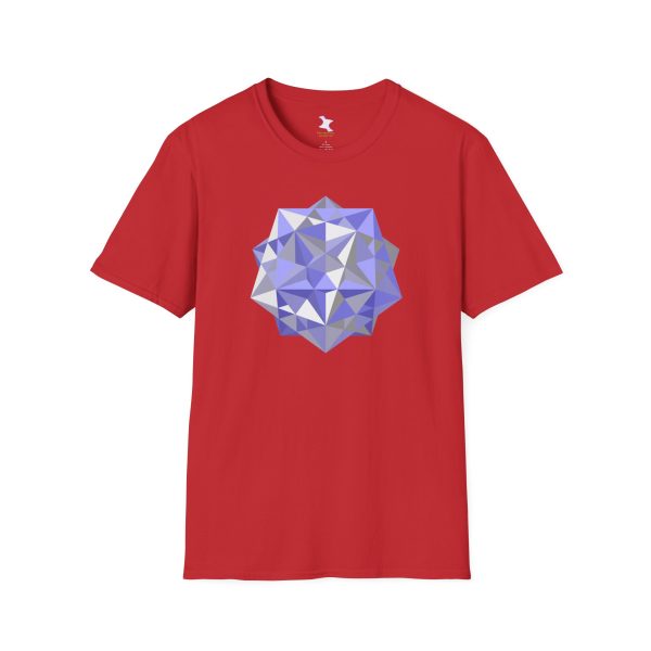 Softstyle T-Shirt: Five Cubes Winter - Image 6