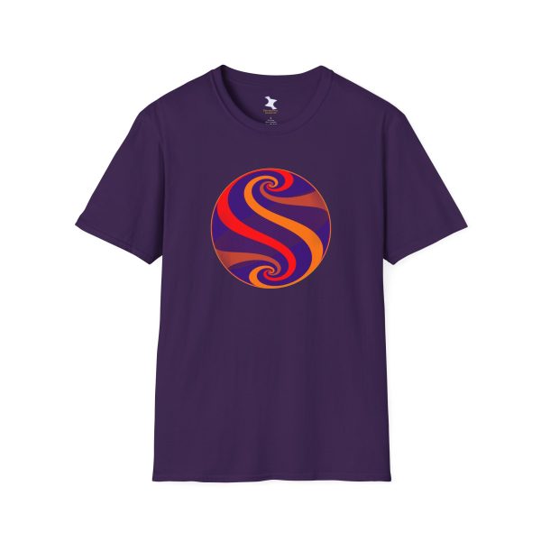 Softstyle T-Shirt: Swirl Dawn - Image 10