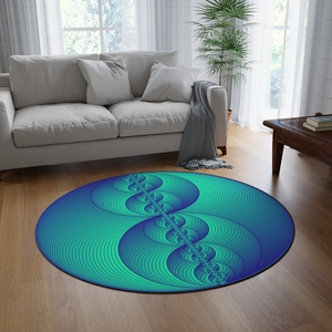 Rug: Binary Medallion Phosphor