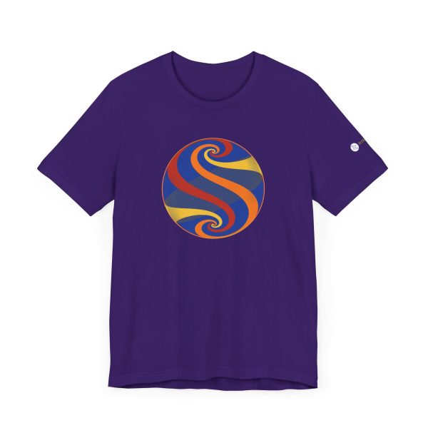 Unisex Tee: Swirl Autumn - Image 10