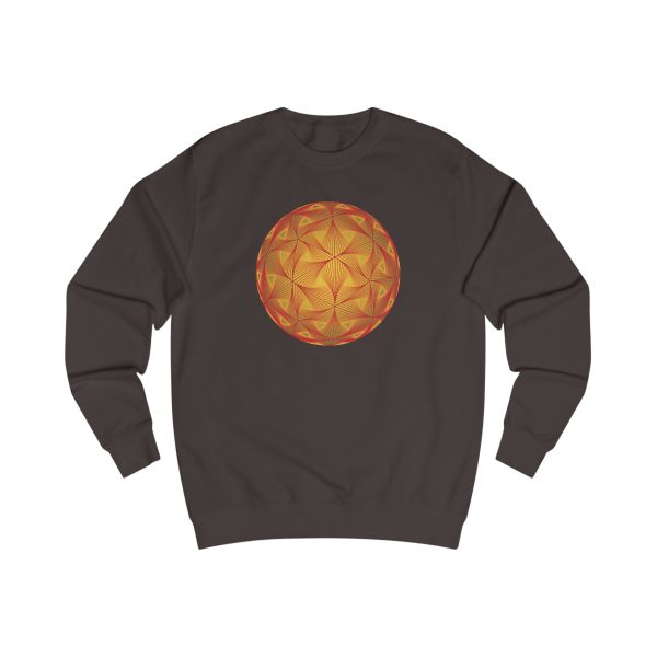 Unisex Sweatshirt: Diatom Red - Image 6