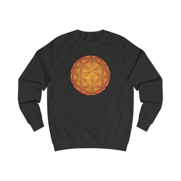 Unisex Sweatshirt: Diatom Red - Image 7