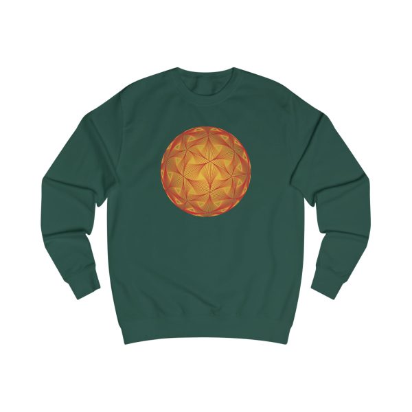 Unisex Sweatshirt: Diatom Red - Image 8