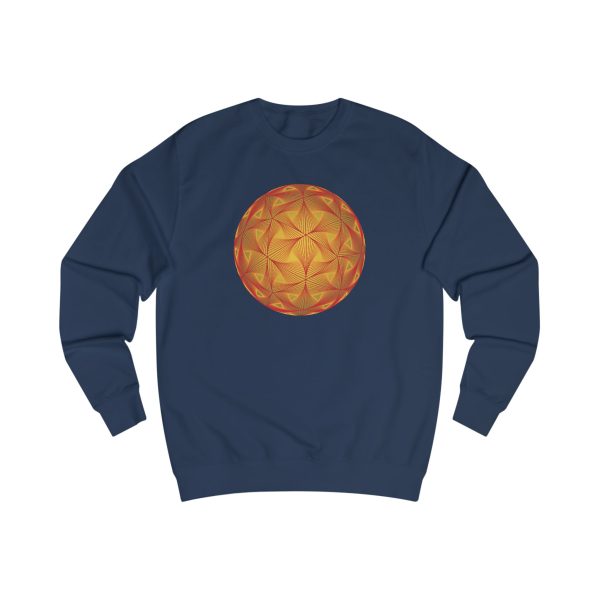 Unisex Sweatshirt: Diatom Red - Image 10
