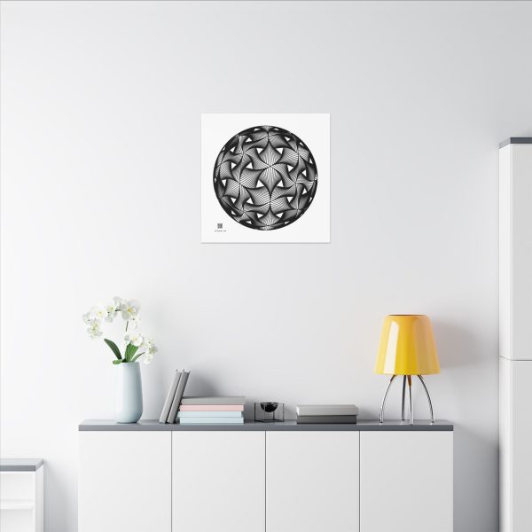Canvas: Diatom Black - Image 3