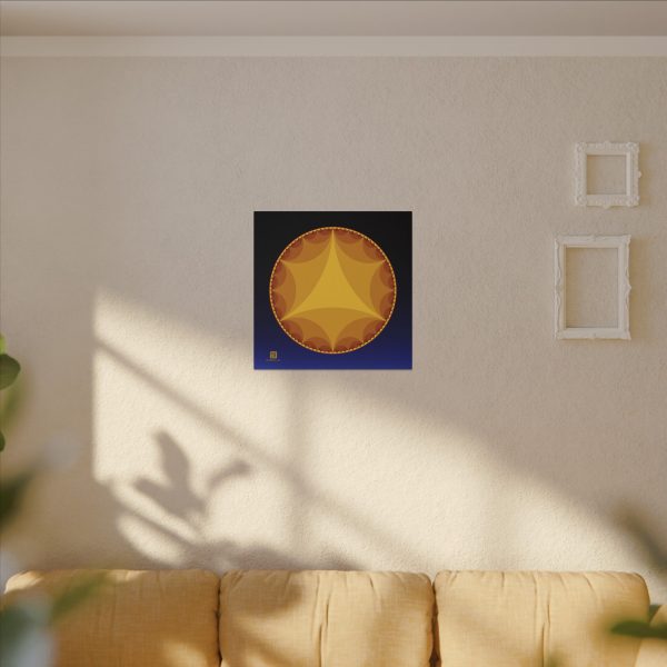 Canvas: Ideal Triangles Sunset - Image 2