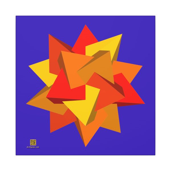 Canvas: Five Tetrahedra Autumn