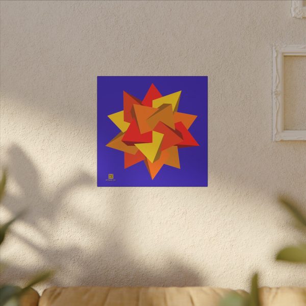 Canvas: Five Tetrahedra Autumn - Image 6