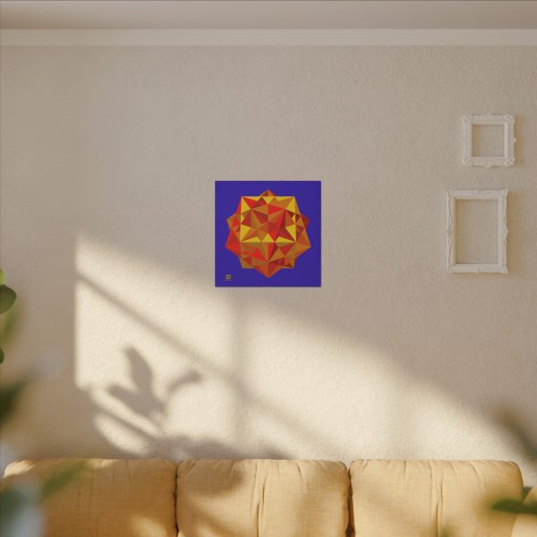 Canvas: Five Cubes Autumn - Image 8