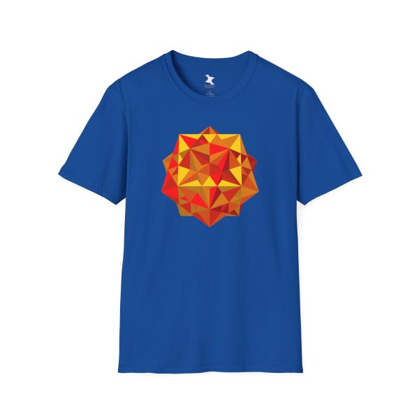 Softstyle T-Shirt: Five Cubes Autumn - Image 5