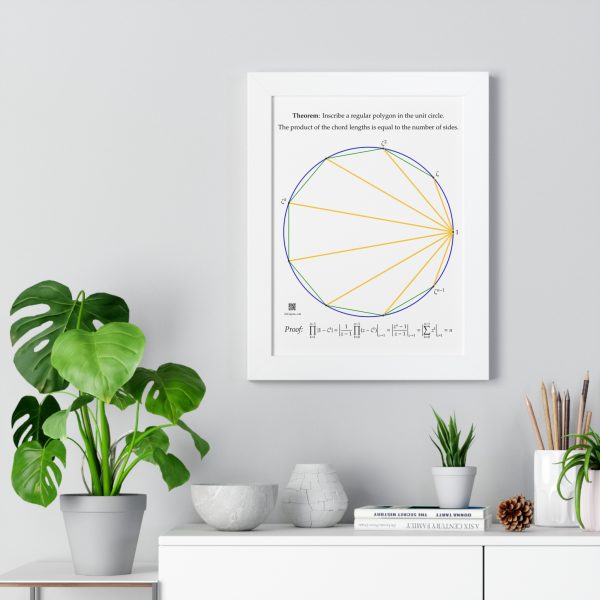 Framed Poster: Product of Chord Lengths - Image 4