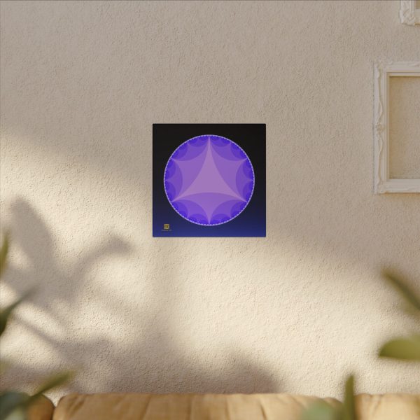 Canvas: Ideal Triangles Dawn - Image 4