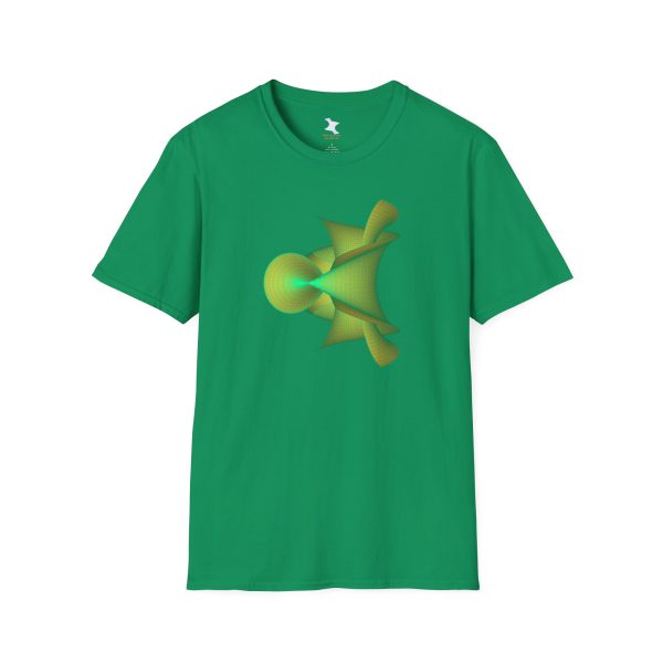 Softstyle T-Shirt: Kuen's Surface Gold - Image 7