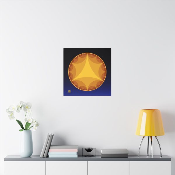 Canvas: Ideal Triangles Sunset - Image 9