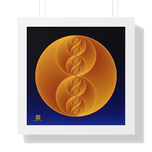 Framed Poster: Binary Medallion Gold - Image 3