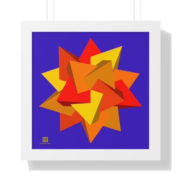 Framed Poster: Five Tetrahedra Autumn - Image 3