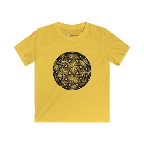 Kids Softstyle Tee: Diatom Black - Image 2