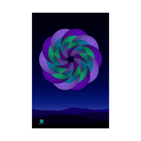 Poster: Abstract Peony - Image 13