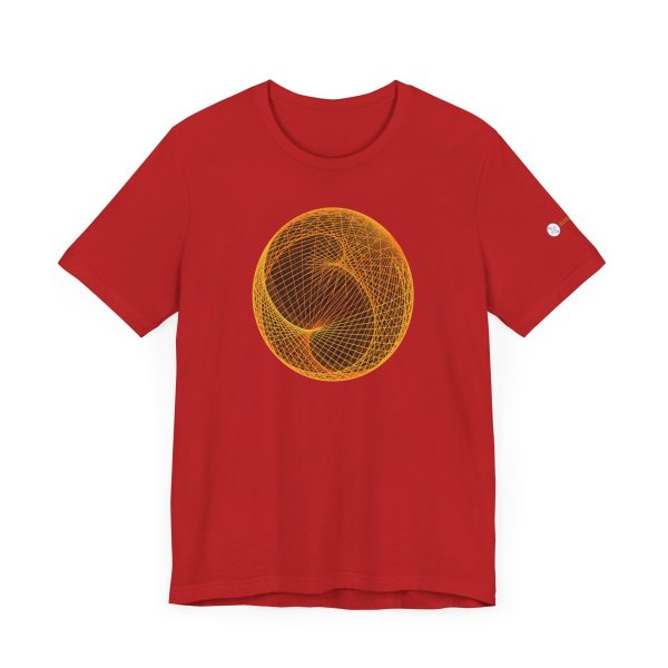 Unisex Tee: Ellipsoid Geodesics Forge - Image 6