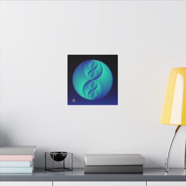 Canvas: Binary Medallion Phosphor - Image 5
