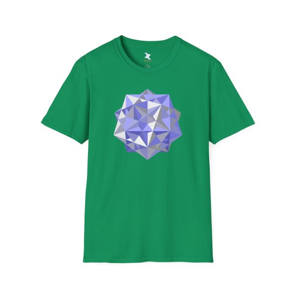 Softstyle T-Shirt: Five Cubes Winter - Image 3