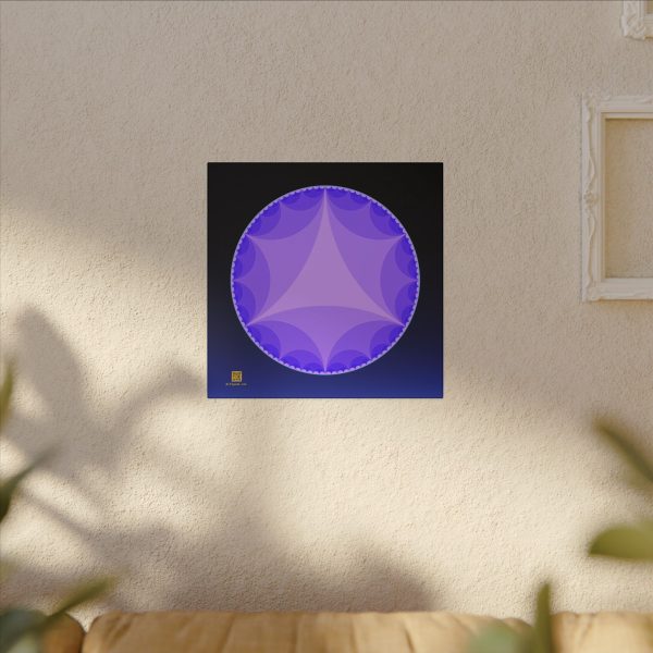 Canvas: Ideal Triangles Dawn - Image 6