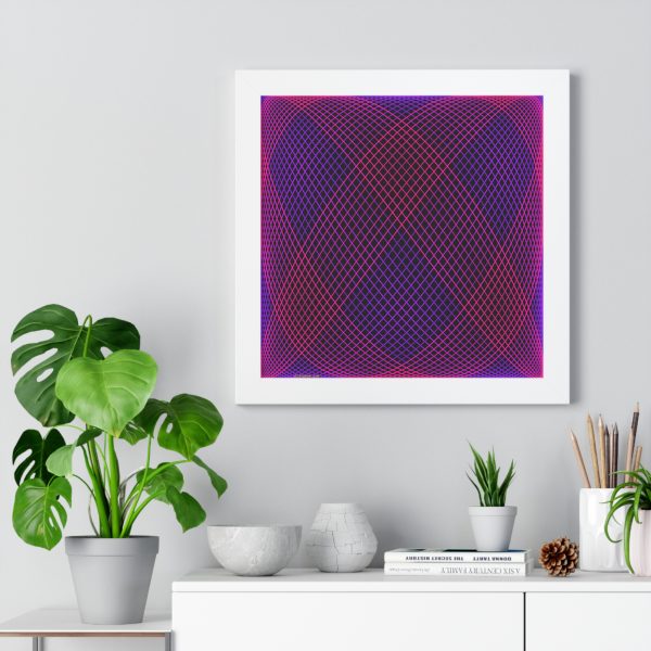 Framed Poster: Trig Embrace Neon - Image 4
