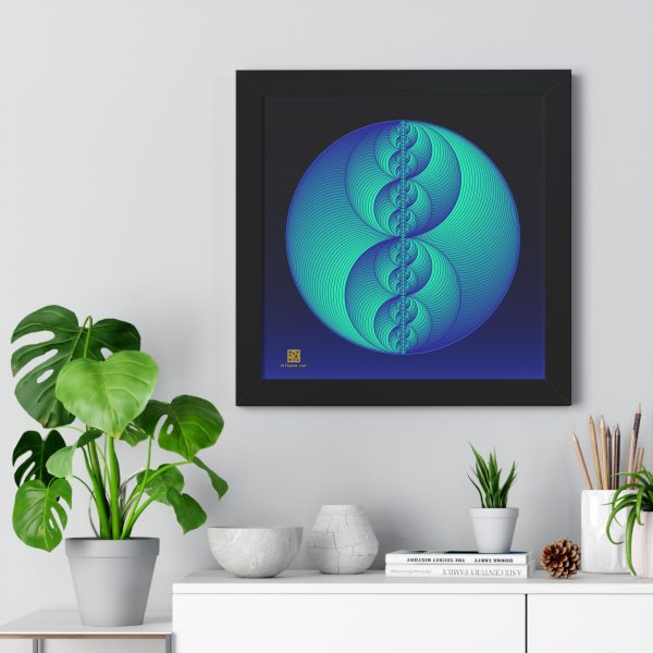 Framed Poster: Binary Medallion Phosphor - Image 2