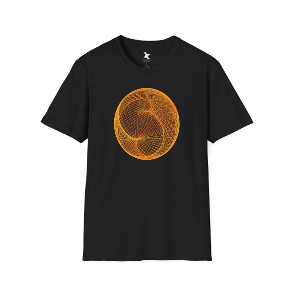 Softstyle T-Shirt: Ellipsoid Geodesics Forge - Image 8